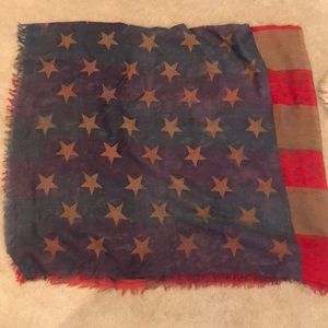 Perfect for July 4! Urban outfitters American flag scarf